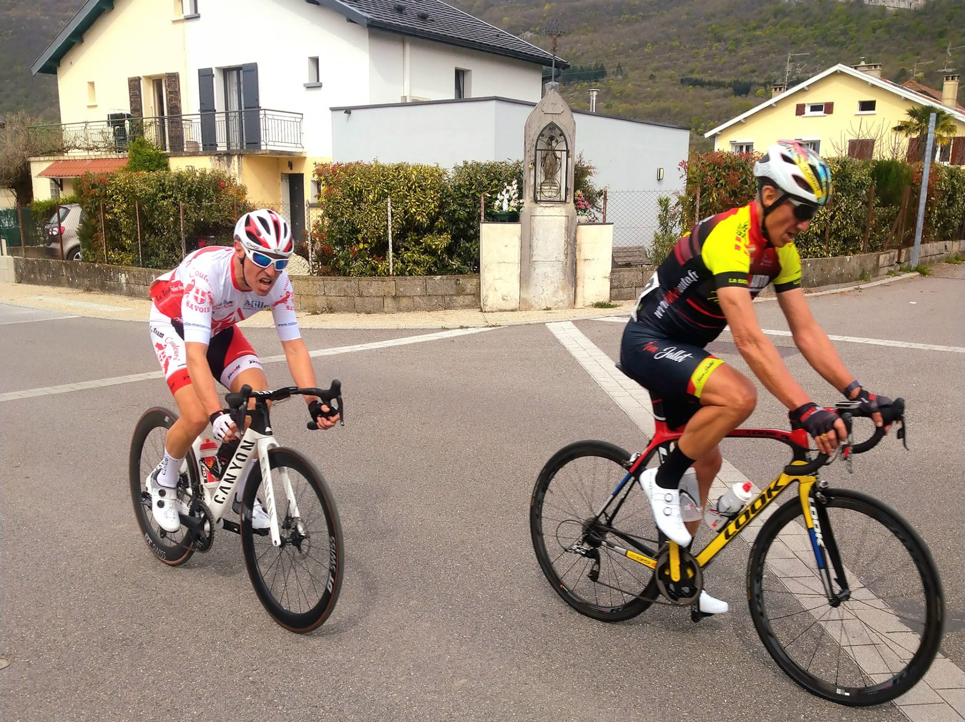 Thierry - Président de La Team Couleurs Savoie - dans le dur...mais ne lâche rien !