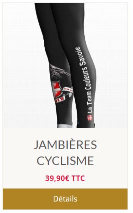 Jambieres cycliste