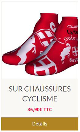 Sur chaussures team couleurs savoie